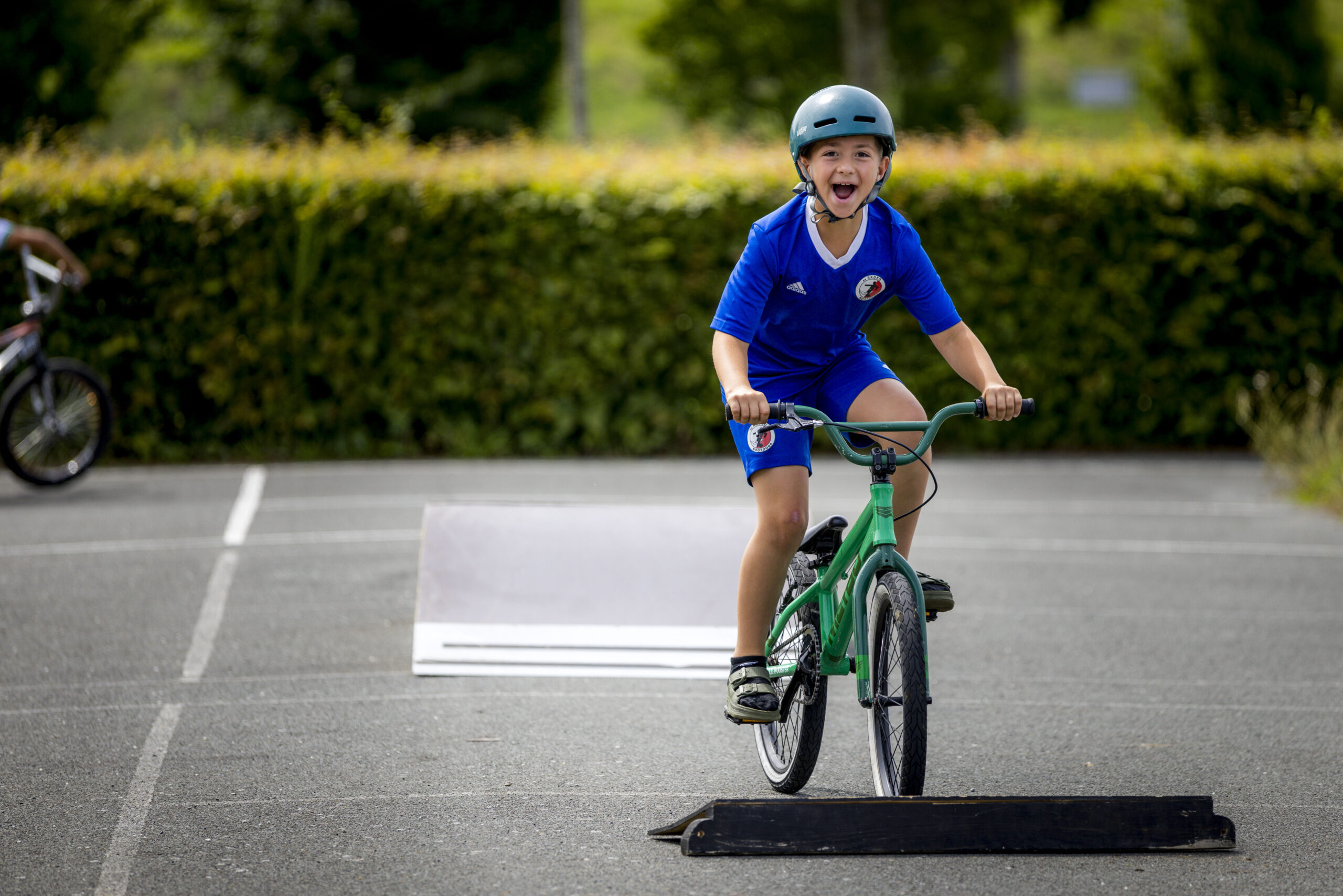 Kind op fiets